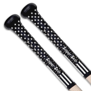 BLACK STARS AND STRIPES 2 PK BAT GRIP HOT DEAL SNIPER SKIN