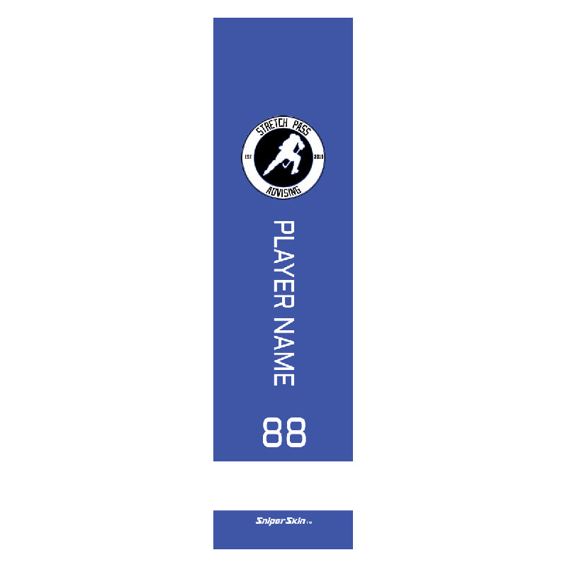 blue stretch pass hockey grips