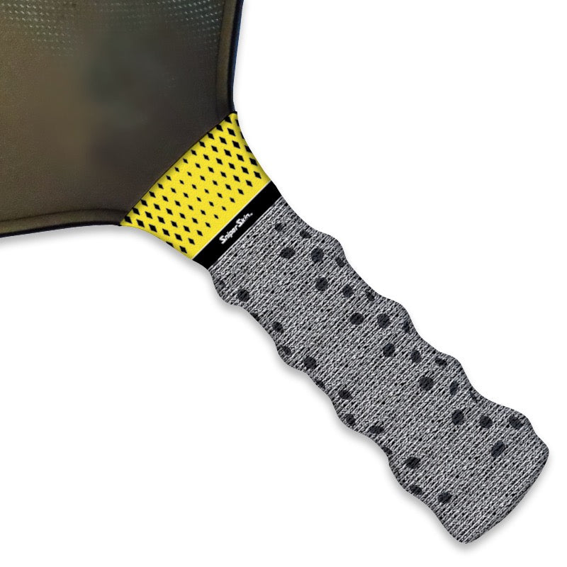 yellow black graphic
pickleball grip sniper skin