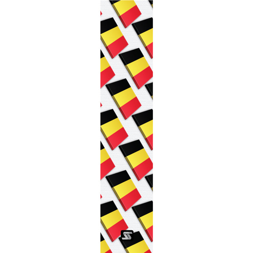 Belgium flag pattern fishing grip