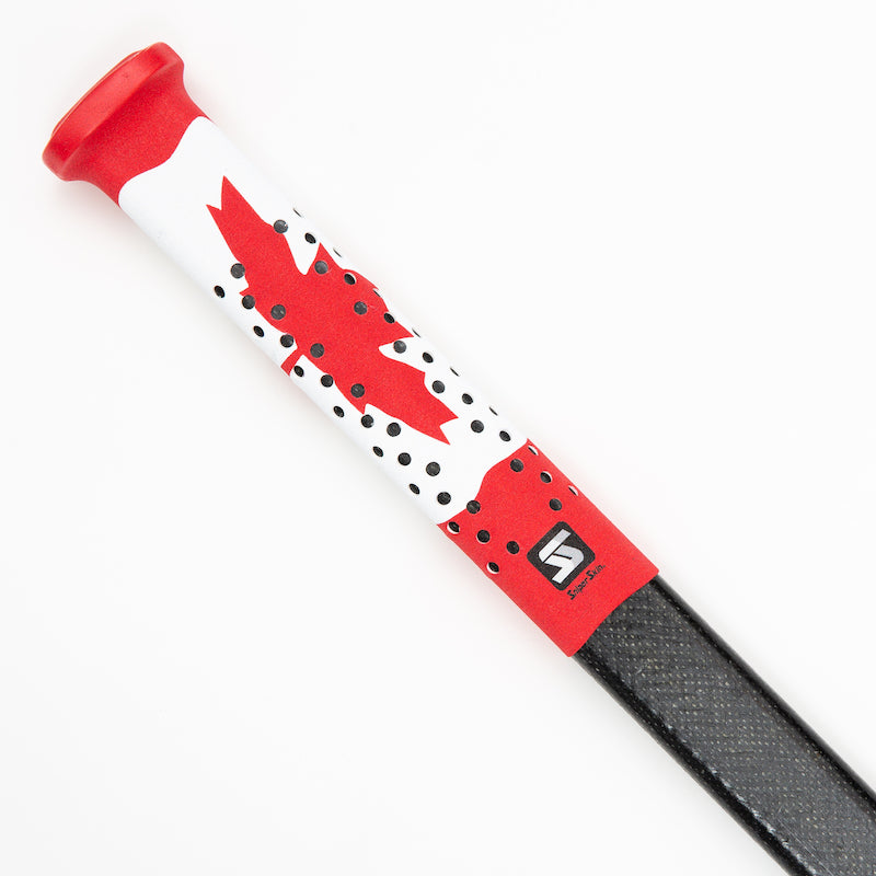 RED HOCKEY GRIPS