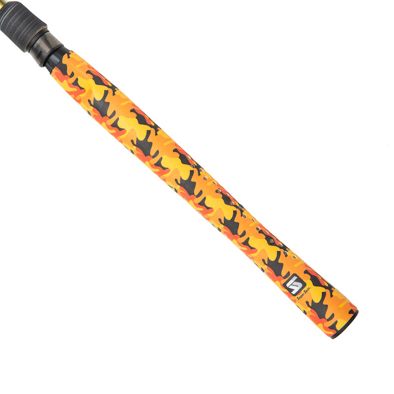 camo fishing grips