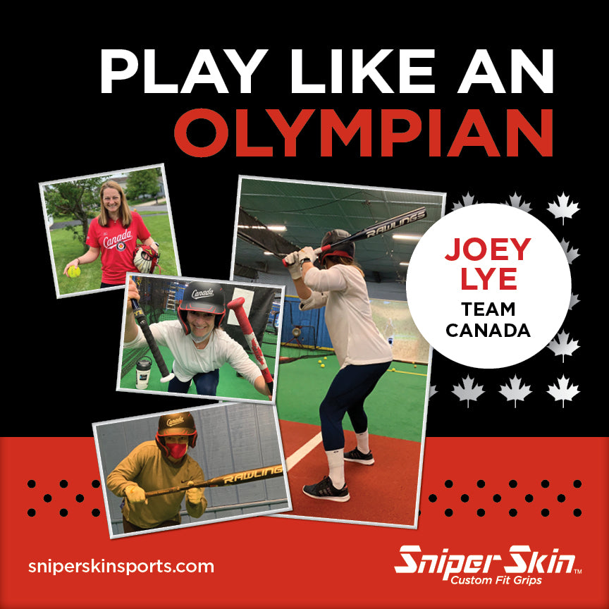 Sniper Skin Signs Partnership with Team Canada Softball Athlete, Joey Lye
