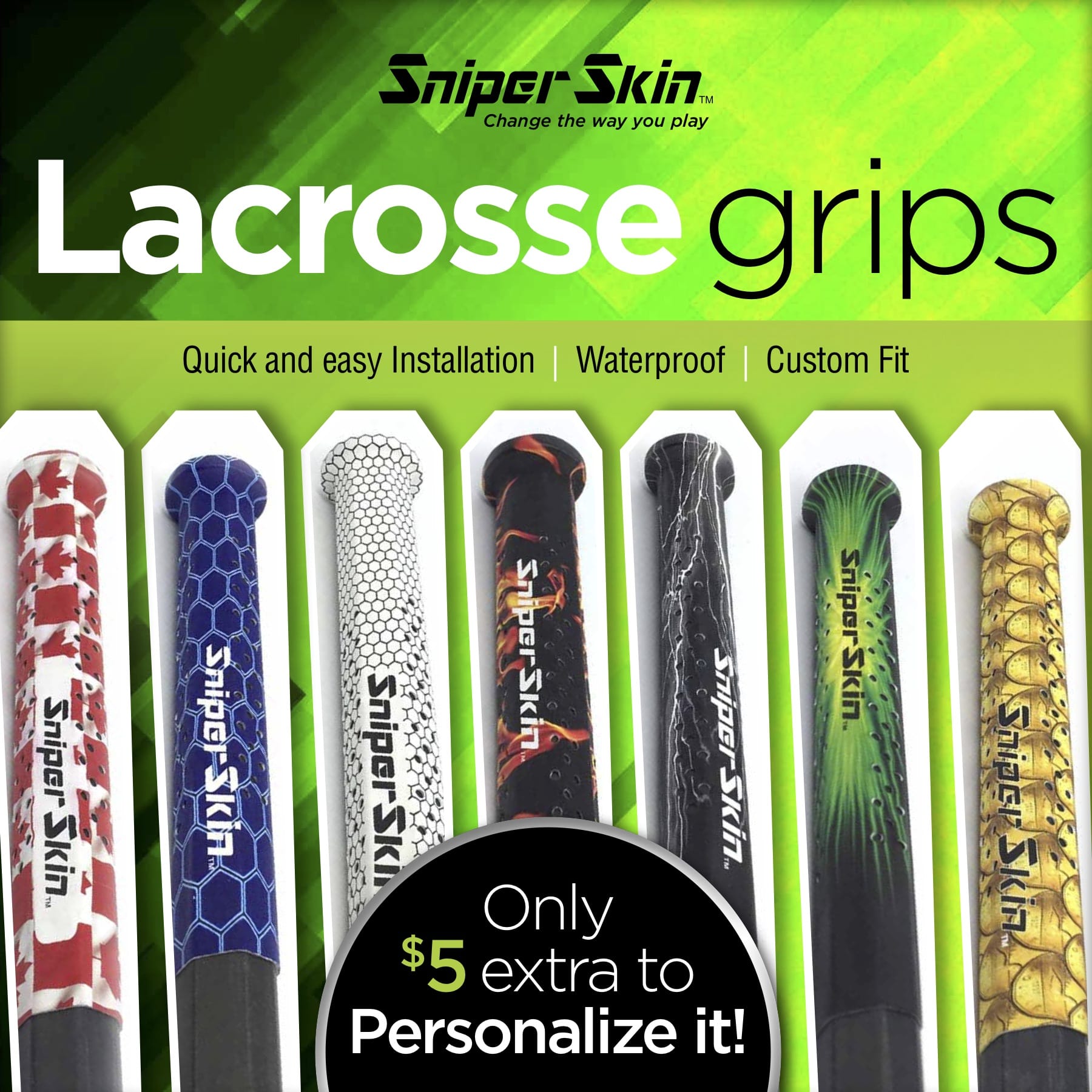 Start Your Lacrosse season with Sniper Skin!
