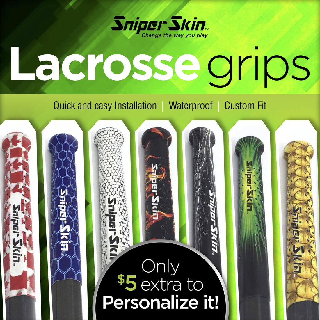 Start Your Lacrosse season with Sniper Skin!