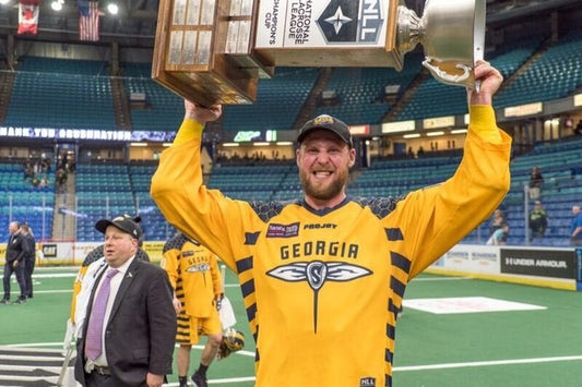 Sniper Skin is proud to be the grip of choice for Kiel Matisz, NLL Champion Cup Winner 2017