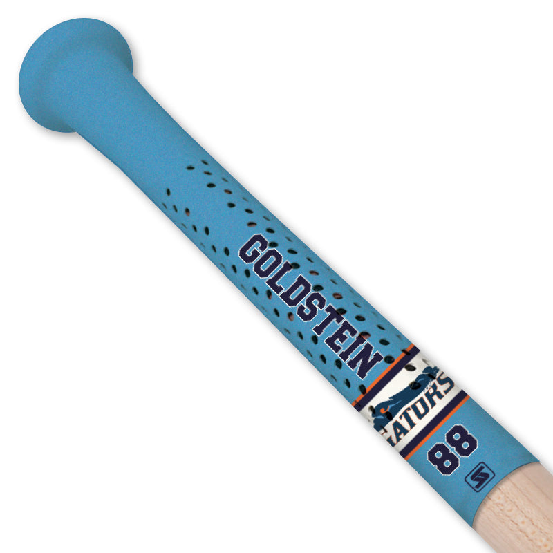 carolina blue gators bat grip sniper skin 