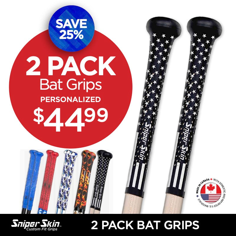 BAT GRIPS 2 PK HOT DEAL SNIPER SKIN SAVE 25% 