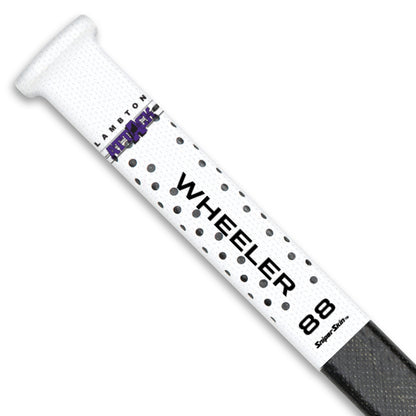 white pro stock Lambton Attack hockey stick grip only from Sniper Skin 