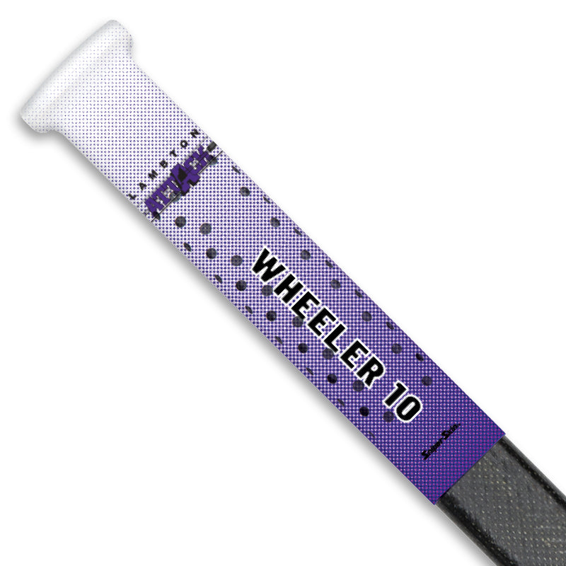 Purple radient Lambton Attack hockey stick grip only from Sniper Skin 
