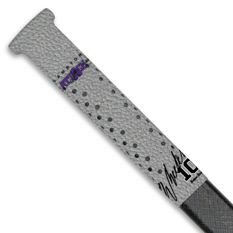 grey signature series Lambton Attack hockey stick grip only from Sniper Skin 