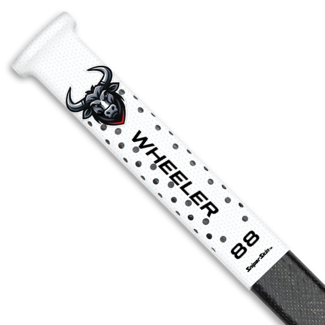 BRUCE GREY BULLS HOCKEY STICK GRIPS