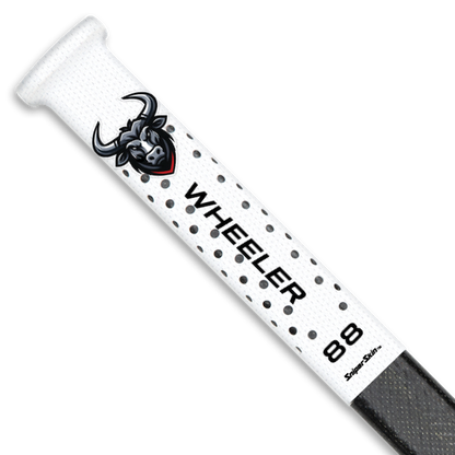 BRUCE GREY BULLS HOCKEY STICK GRIPS