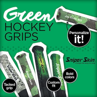 Green hockey grips collection sniper skin 