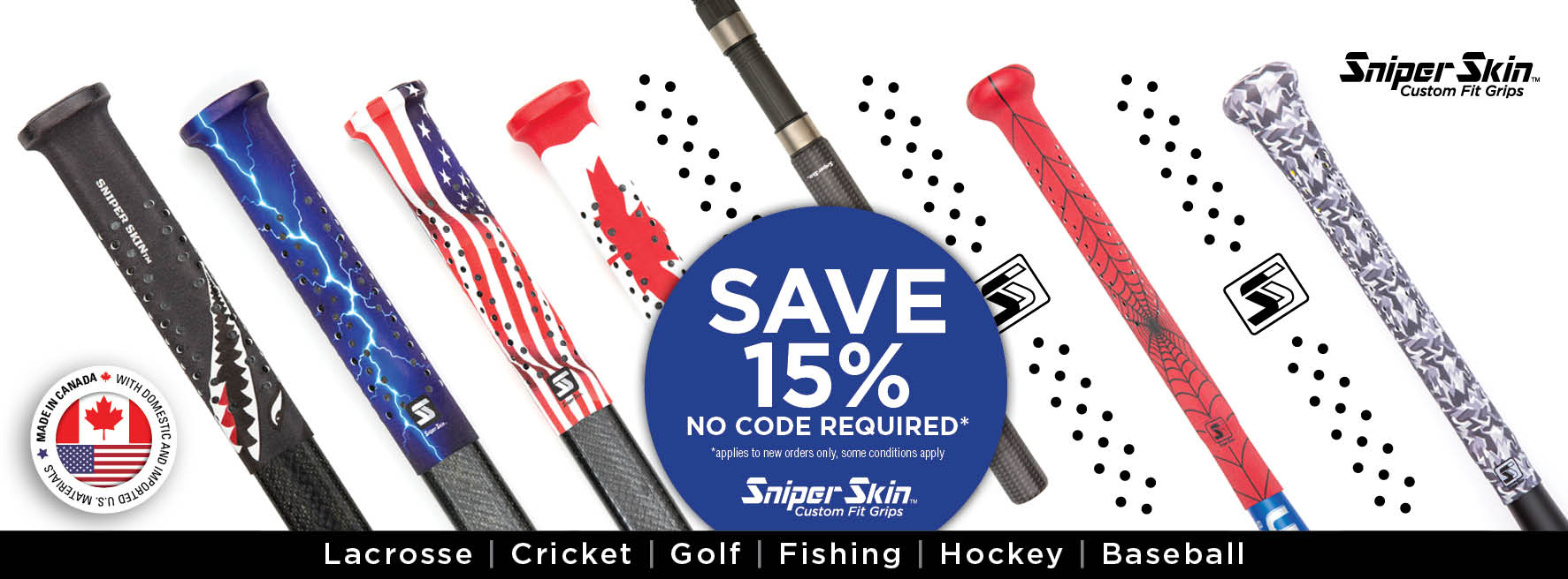 save 15% on the best custom grip from sniper skin 