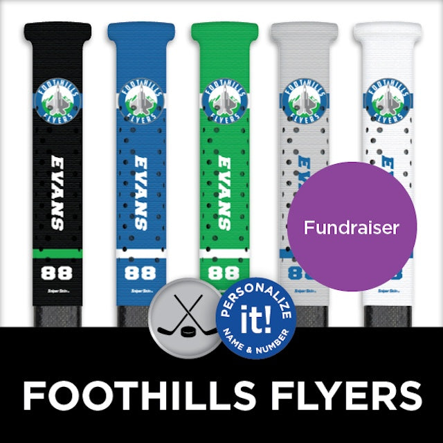 FOOTHILLS FLYERS HOCKEY GRIPS