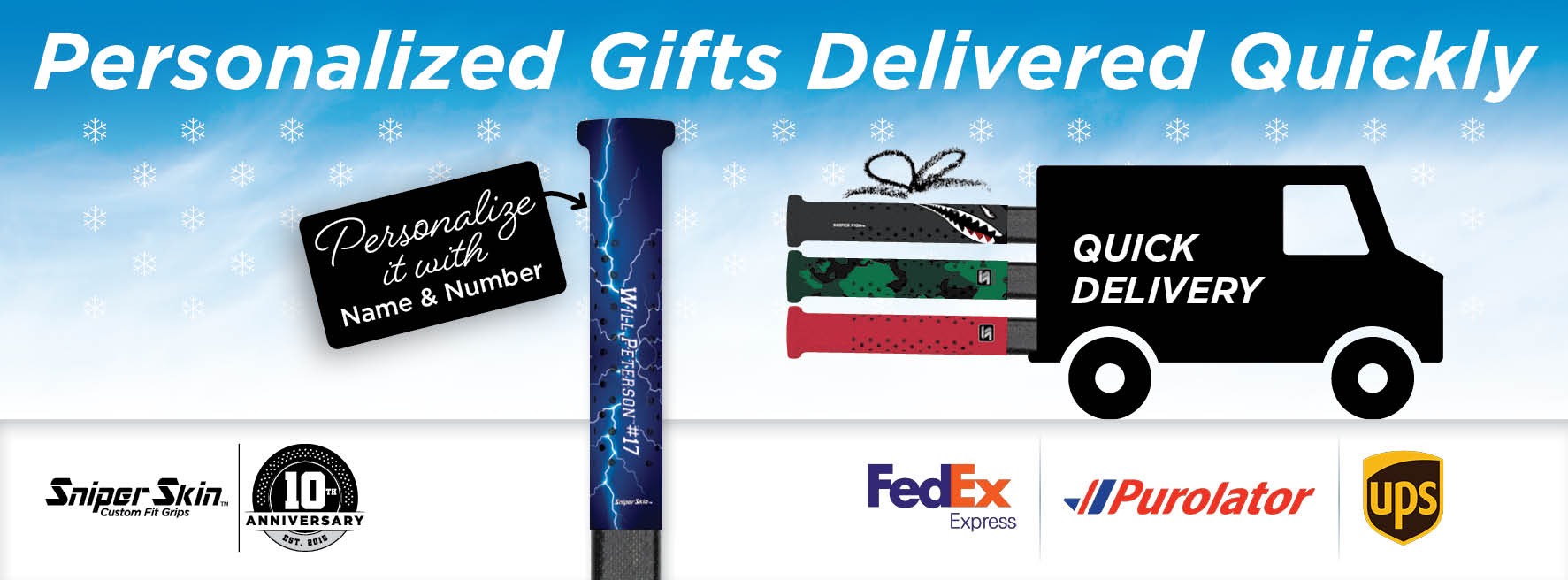 express delivery services available to get your personalized sniper skin gift quicker