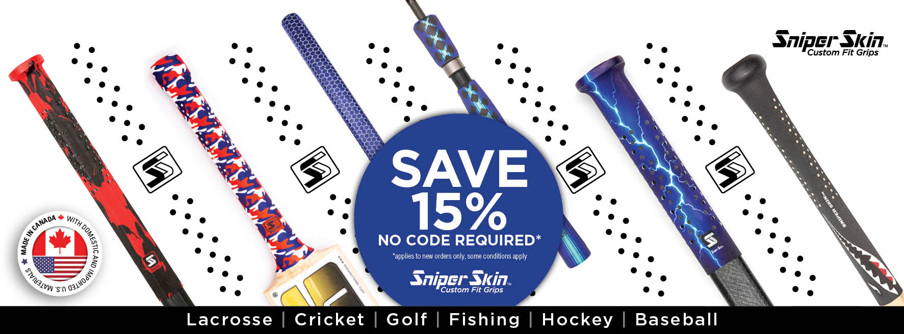 save 15% no code required on the best custom fit grip from sniper skin may15event 