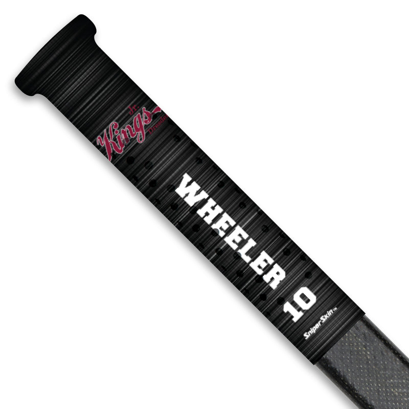 black carbon Dresden Minor Hockey stick grip only from Sniper Skin 
