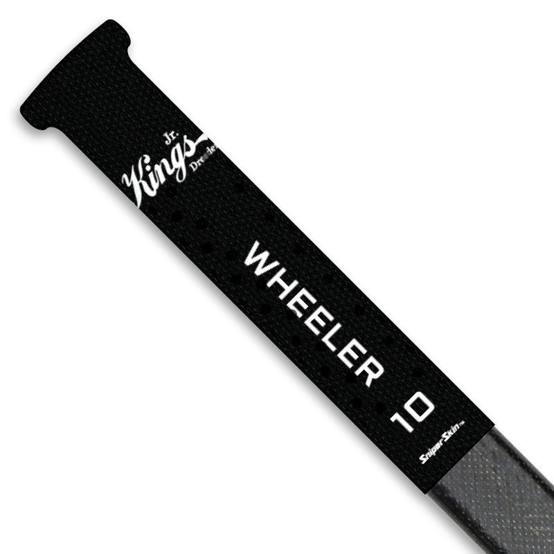 black pro stock Dresden Minor Hockey stick grip only from Sniper Skin 