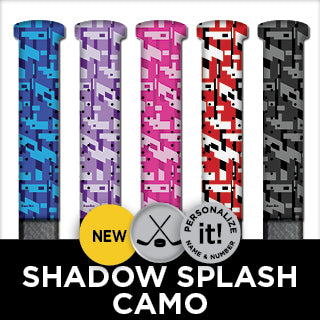 NEW 2025 Shadow Splash Camo Hockey grips from sniper skin 