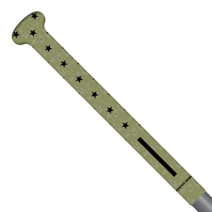 STARS AND STRIPES OLIVE SNIPER SKIN BAT GRIP 