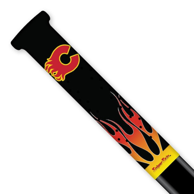 BLACK FIRE HOCKEY STICK GRIP CLARINGTON FLAMES SNIPER SKIN 