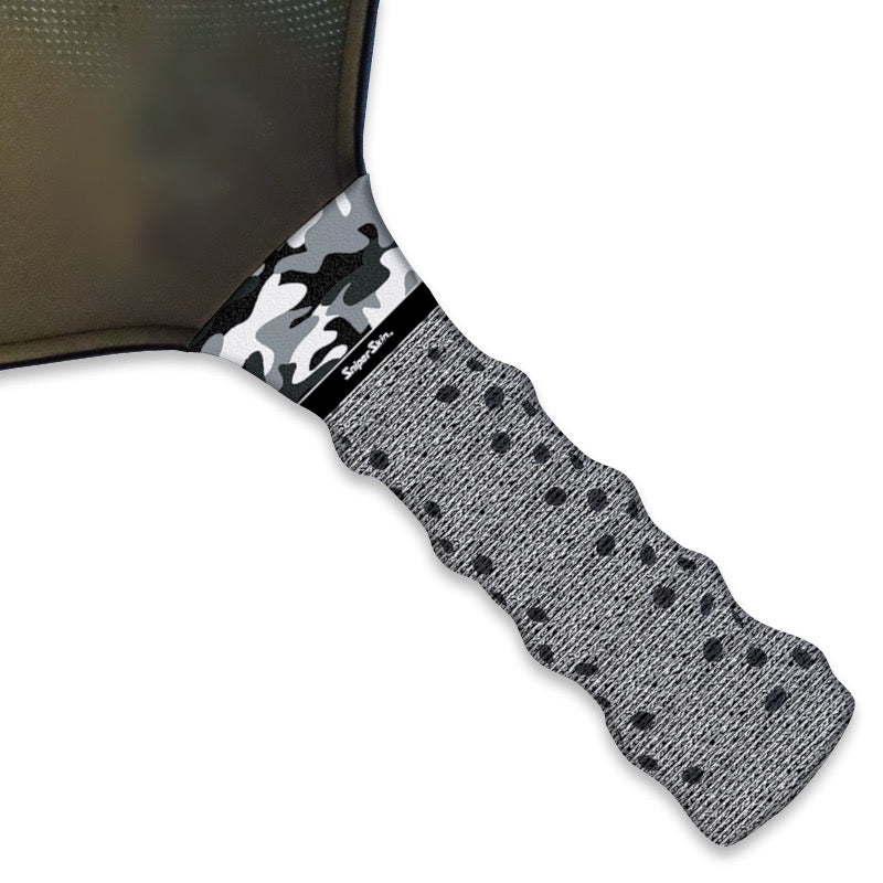 black white camo graphic
pickleball grip sniper skin 