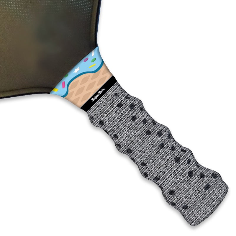 blue cotton candy graphic
pickleball grip sniper skin 