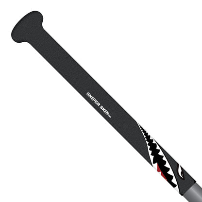 Black tiger shark bat grip from sniper skin