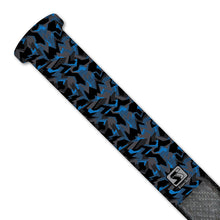 Blue geo camo hockey grip 