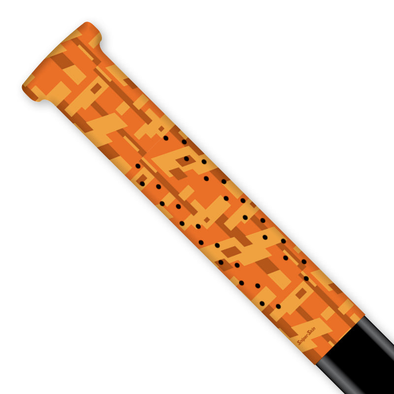 orange crushin  Shadow Splash Camo Hockey grips from sniper skin 