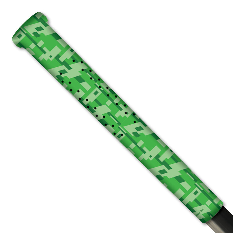  Green Emerald Shadow Splash Camo lacrosse grips from sniper skin 