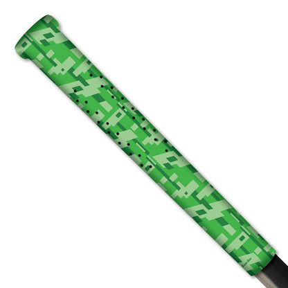  Green Emerald Shadow Splash Camo lacrosse grips from sniper skin 