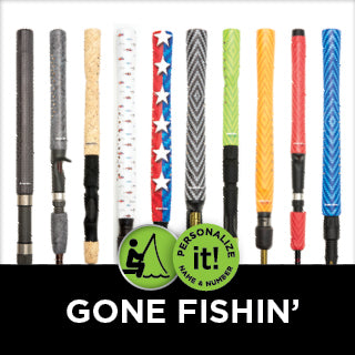 fishing rod handle grip gone fishin sniper skin