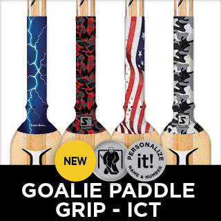 new fall 2024 hockey paddle grip collection  sniper skin 