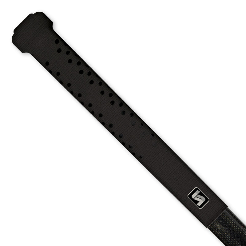 Pro black goalie top grip hockey sniper skin 