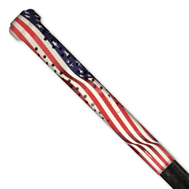 USA goalie top grip hockey sniper skin 