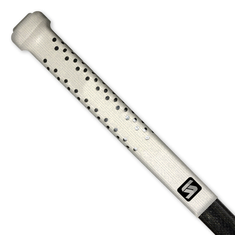 pro white goalie top grip hockey sniper skin 