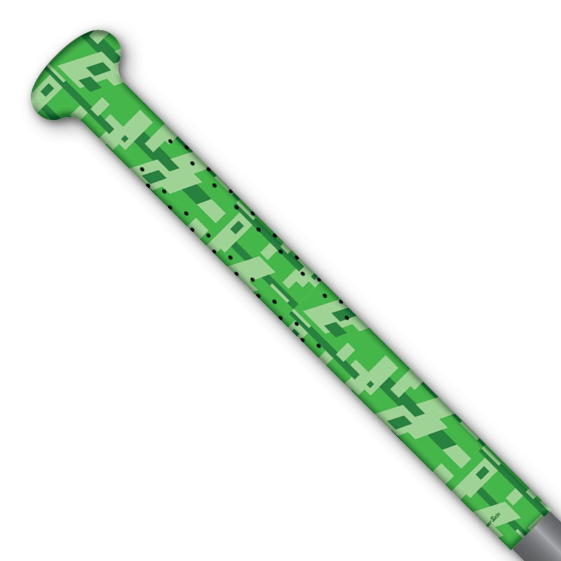 Green Emerald Shadow Splash Camo sniper skin bat grip  