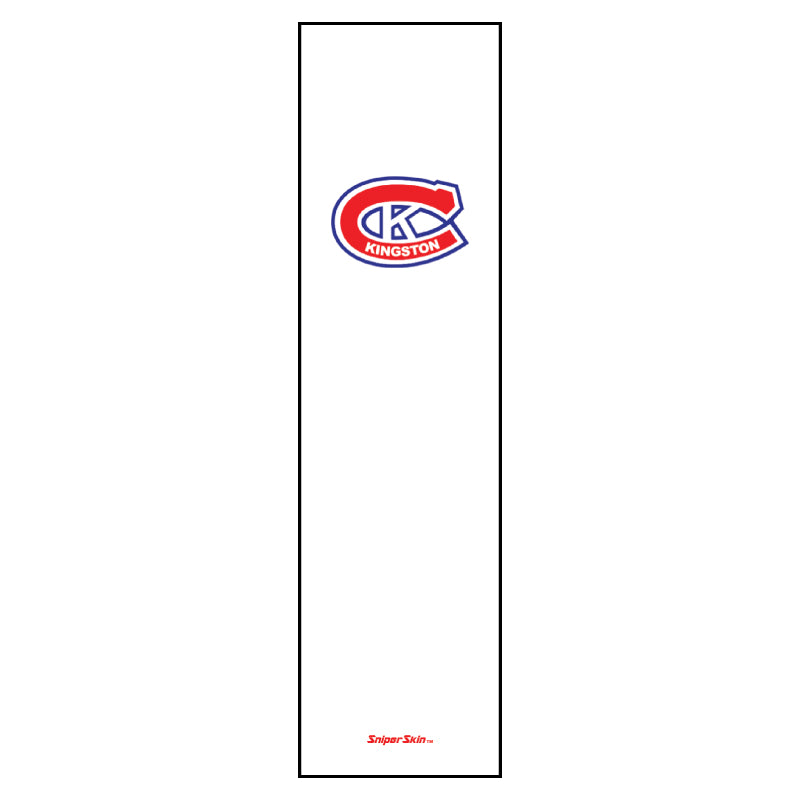 white-kingston-canadians hockey grip no stripes