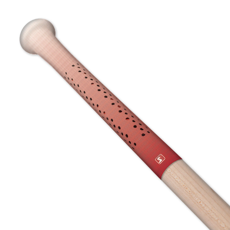 red colorful bat grip heat wave red from sniper skin 