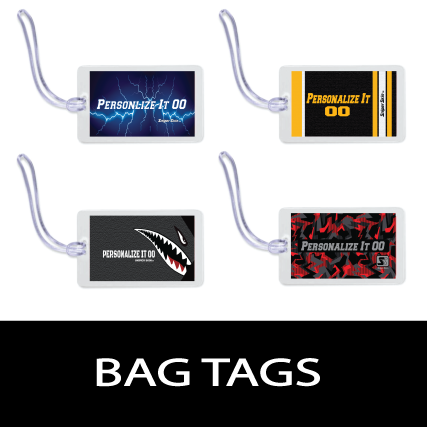 personalized hockey bag tags sniper skin 