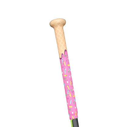 ice cream pink sprinkles bat grip 