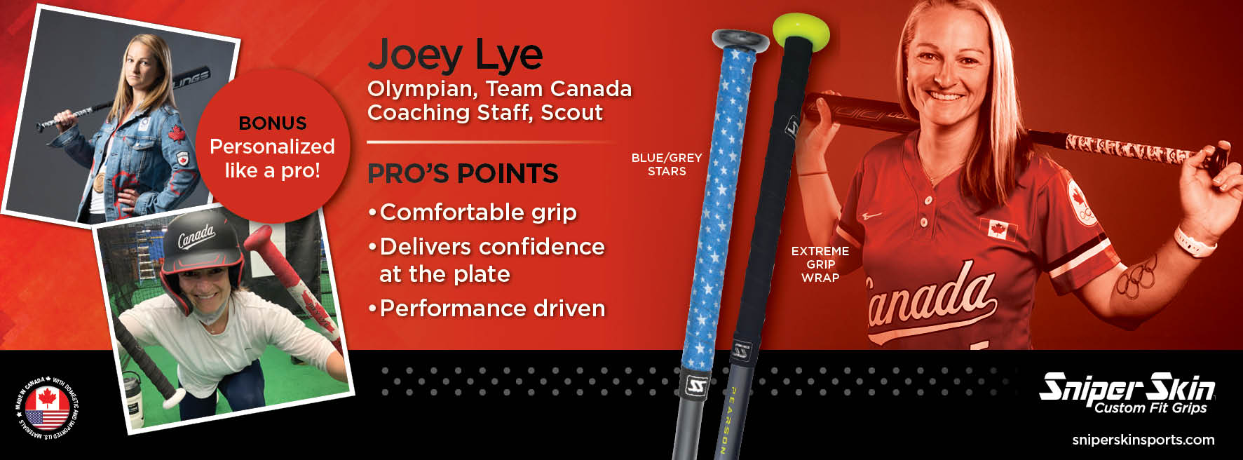 extreme performance grip Joey Lye team canada olympian 