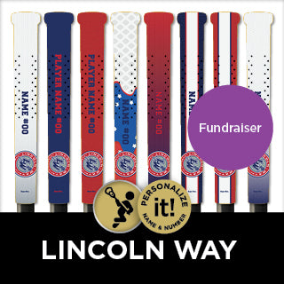 LINCOLN WAY LACROSSE FUNDRAISER SNIPER SKIN GRIPS