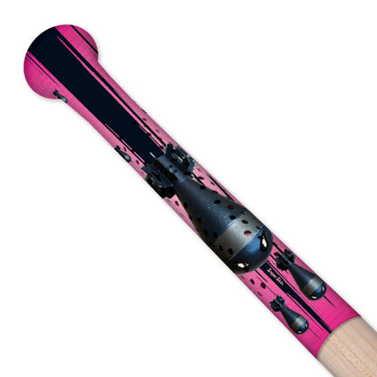 Locked on bat grips in sweet pyscho pink