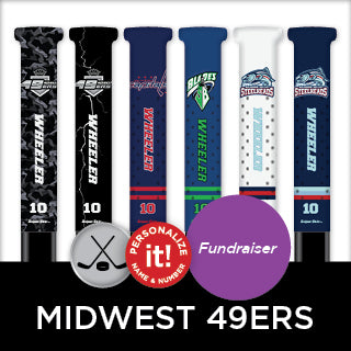 MIDWEST 49ERS HOCKEY GRIP FUNDRAISER WITH WALKERTON CAPITALS, SOUTH BRUCE BLADES, AND SAUGEEN VALLEY STEELHEADS ONLY FROM SNIPER SKIN