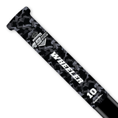 BLACK GEO CAMO MIDWEST 49ERS SNIPER SKIN HOCKEY STICK GRIP FUNDRAISER