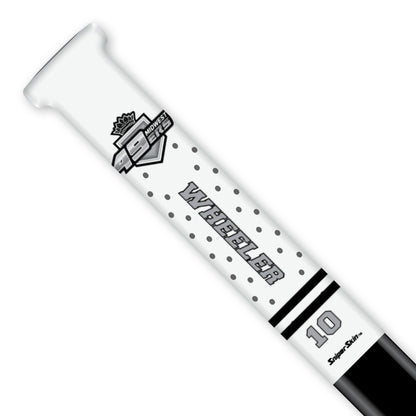 WHITE MIDWEST 49ERS SNIPER SKIN HOCKEY STICK GRIP FUNDRAISER